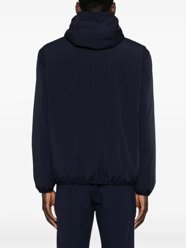 Brunello Cucinelli logo-embroidered Jacket | Blue | FARFETCH Brunello Cucinelli logo-embroidered Jacket | Blue | FARFETCH