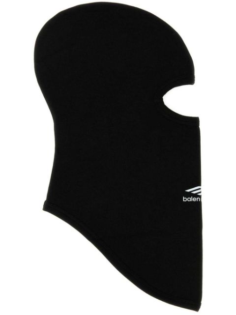 Balenciaga logo-print balaclava Men