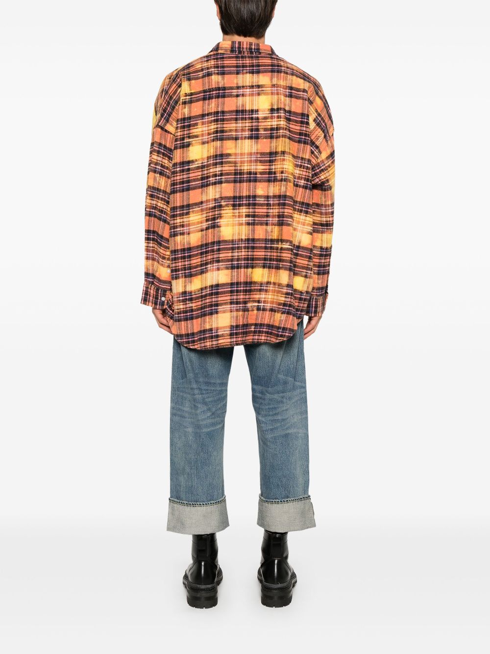 R13 TARTAN SHIRT 