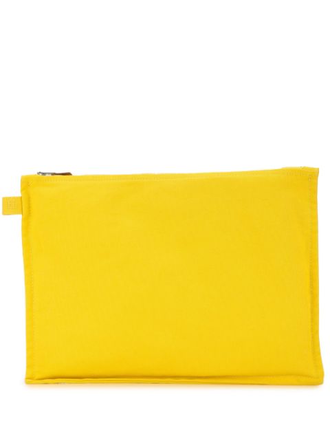 Hermes 2010-2023 Canvas Bora Bora Zip pouch Women