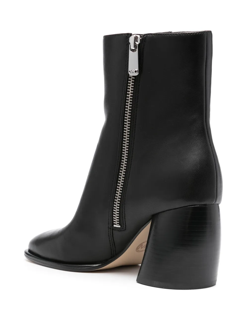 Michael Kors 75mm leather boots Black