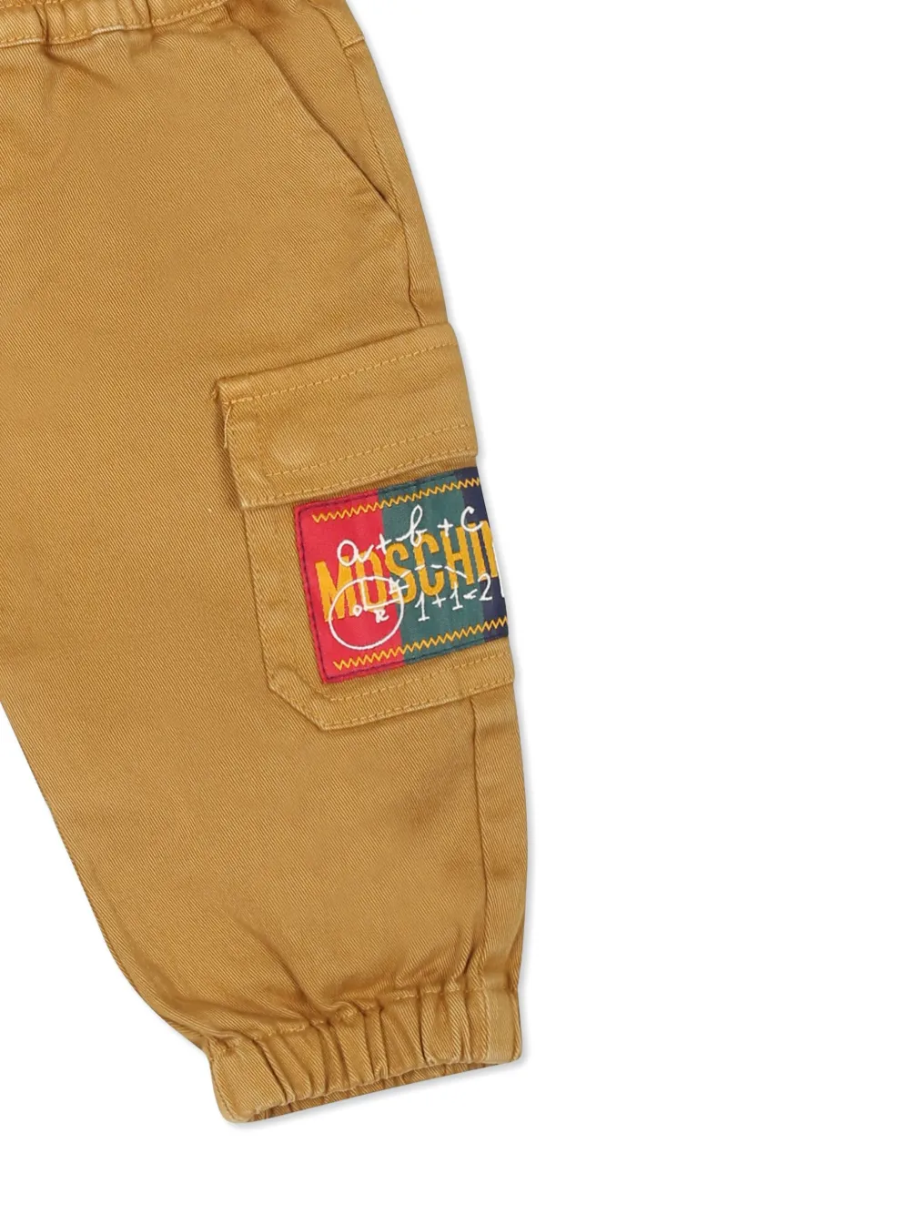 Moschino Kids Cargo broek Beige