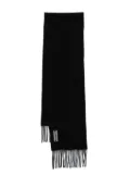 OUR LEGACY Estate scarf - Black