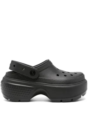 Balenciaga Mule Jibbitz x Crocs | Preto | FARFETCH BR