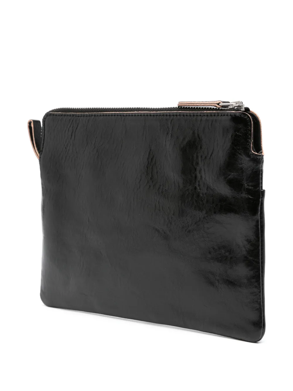 Our Legacy Leather Clutch Bag In Black
