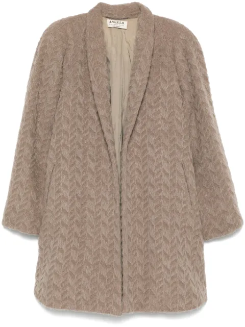 A.N.G.E.L.O. Vintage Cult 1980s brushed-effect coat