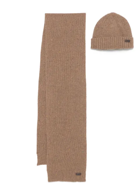 Barbour set de gorro y mascada Carlton Fleck