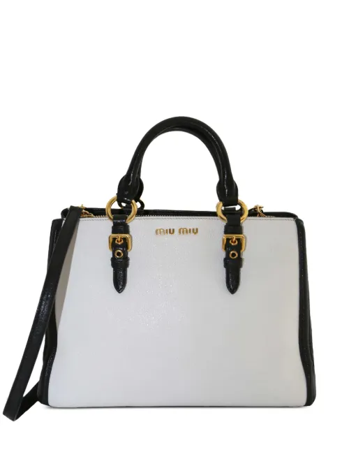Sac à main en cuir - Miu Miu Pre-Owned - Modalova