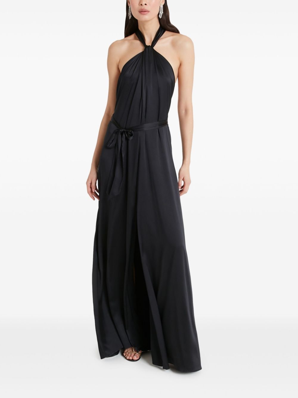 Temperley London Sandrelli maxi dress - Zwart