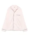 TEKLA sateen pajama top - Pink
