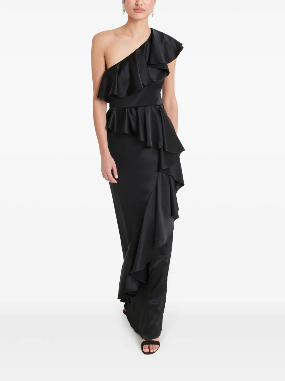 Temperley London Sandrelli maxi dress - Zwart