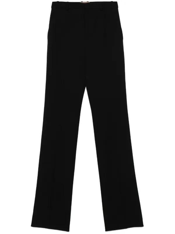 Saint Laurent フレアパンツ Saint Laurent フレアパンツ | ブラック | FARFETCH JP