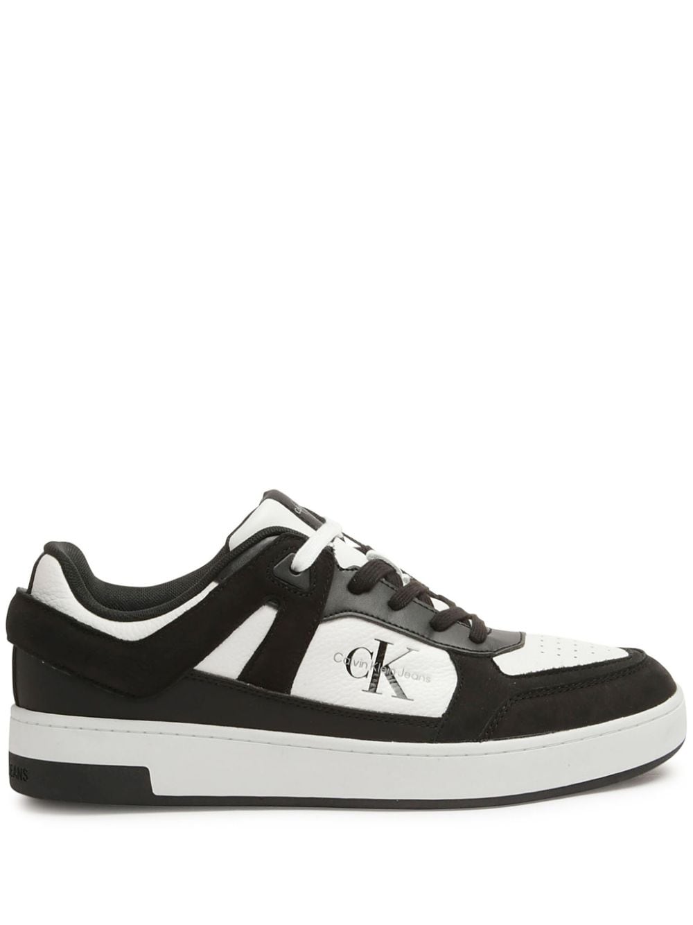 Calvin Klein leather sneakers Black