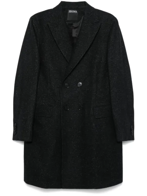 Zegna abrigo texturizado