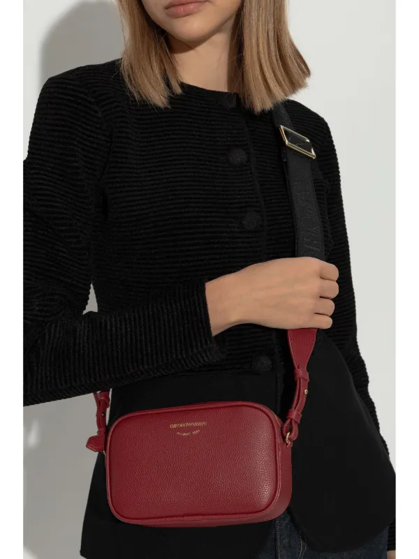Emporio Armani プリント カメラバッグ | レッド | FARFETCH JP