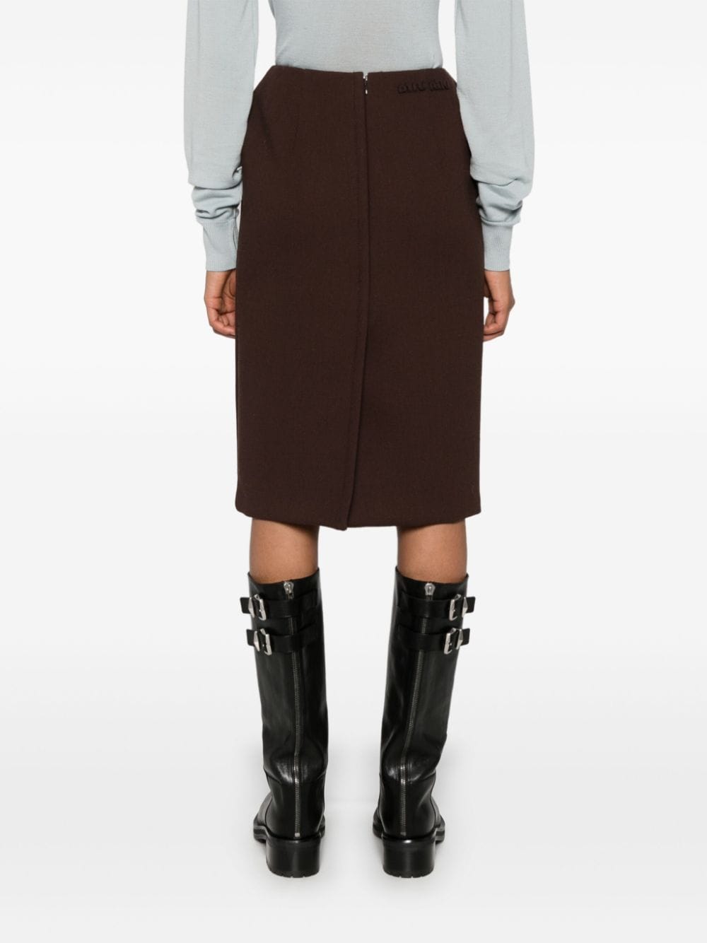 MIU MIU PENCIL MIDI SKIRT 