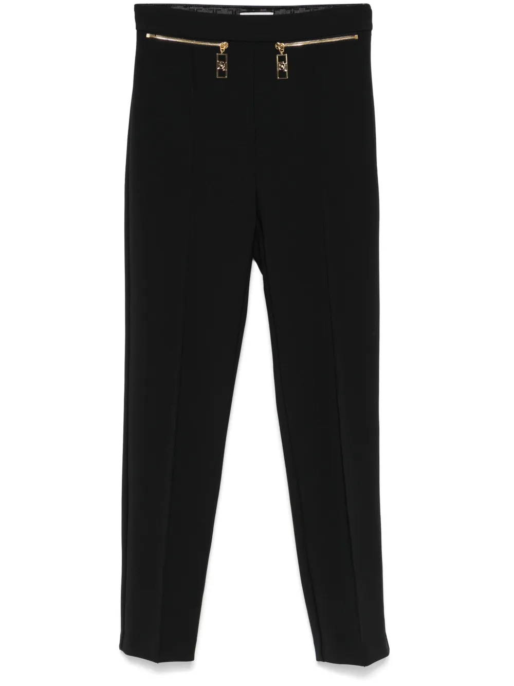 Elisabetta Franchi Straight broek Zwart