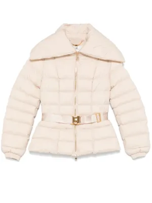 【ELISABETTA FRANCHI】オーバーサイズ ダウンジャケット Elisabetta Franchi ダウンジャケット | ブラック | FARFETCH JP