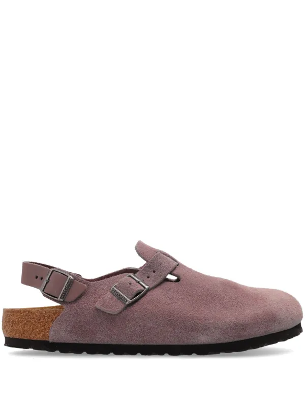 サンダル・ミュール BIRKENSTOCK 1029496 Sandals sabot tokio in leather color Tokio Nubuck Leather Sandcastle | BIRKENSTOCK