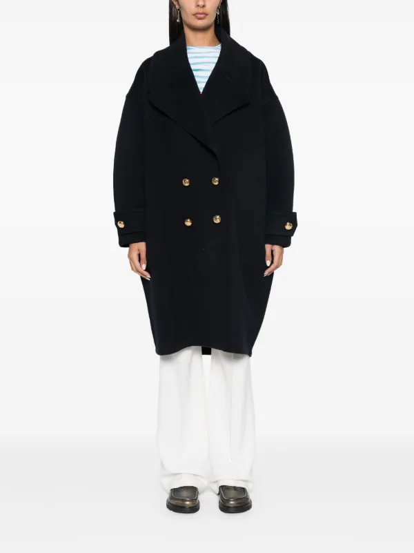 LOEWE Pebble Coat | Blue | FARFETCH