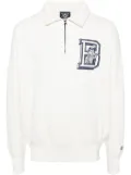 Billionaire Boys Club logo-printed sweatshirt - White