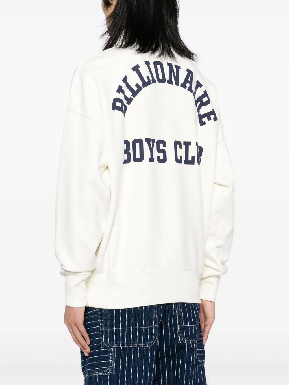 Billionaire Boys Club Sweater met logoprint Wit