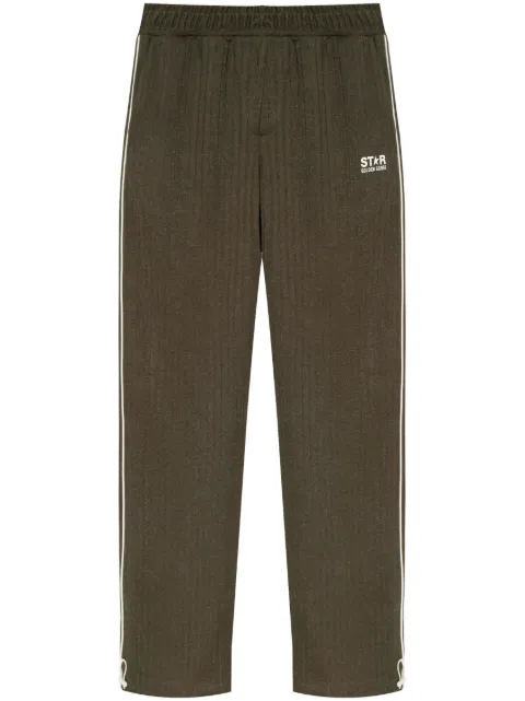 Golden Goose logo-print track pants