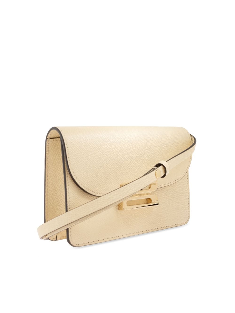 Shop Victoria Beckham Leather Shoulder Bag In Neutrals