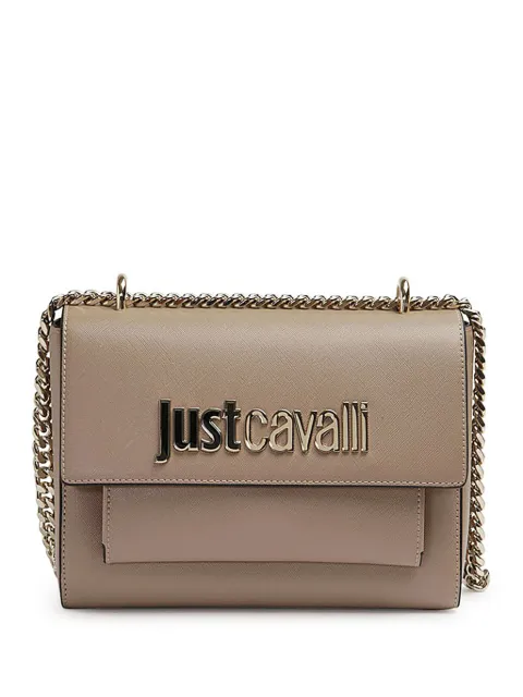 Just Cavalli logo-lettering crossbody bag