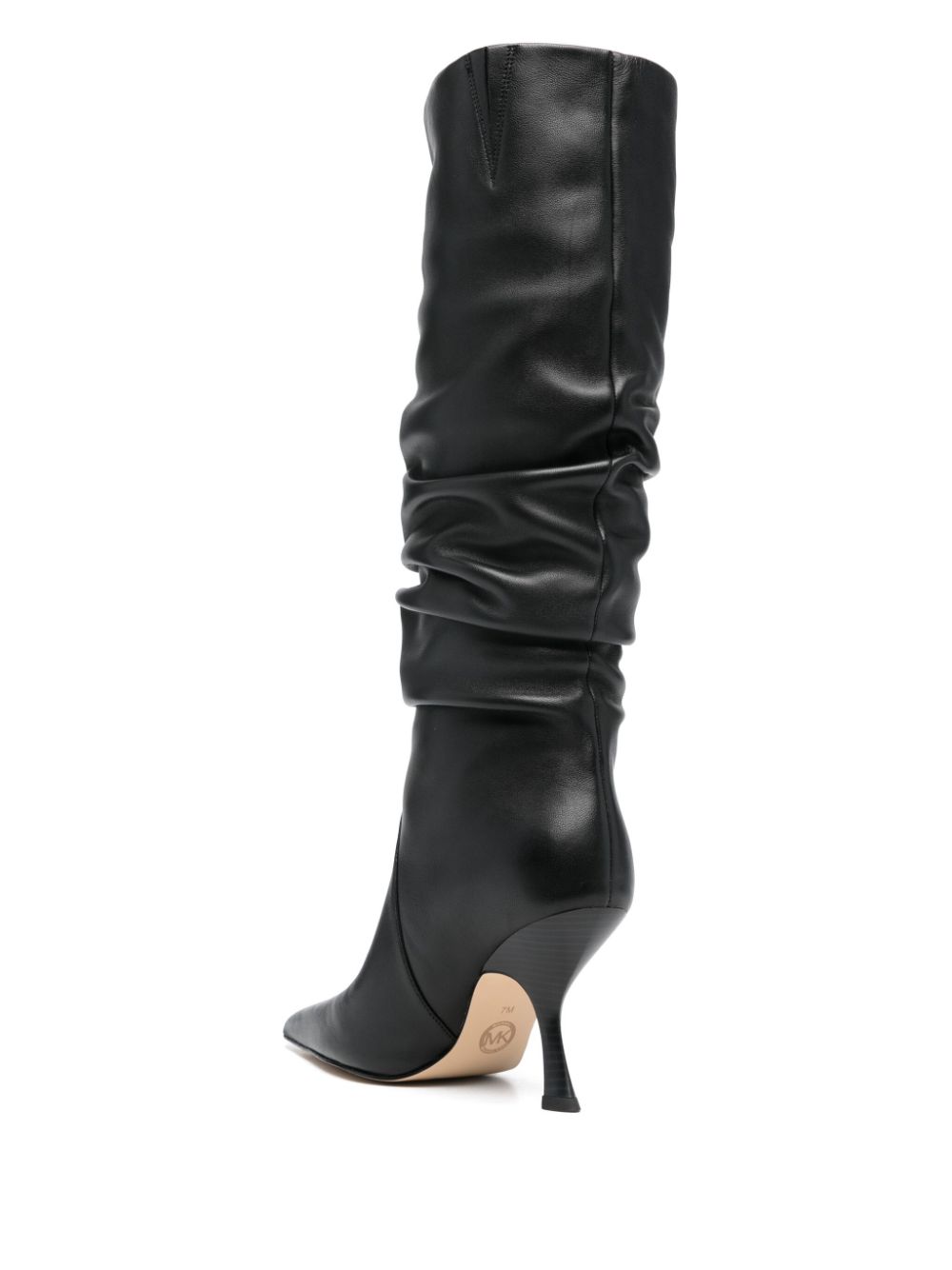 Michael Kors 90mm draped boots Black