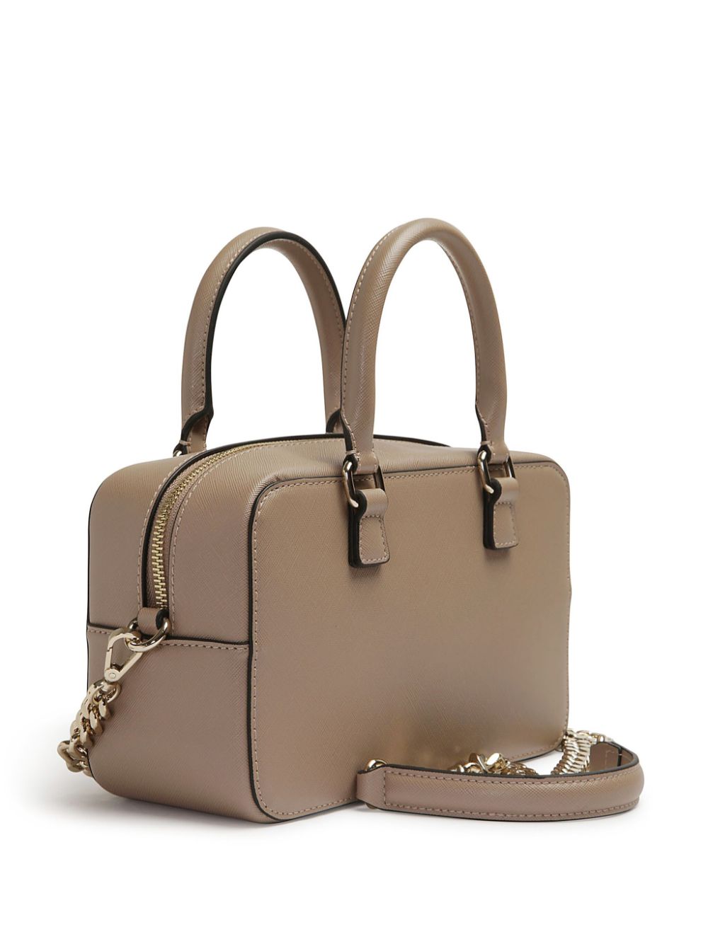 Shop Just Cavalli Logo-lettering Crossbody Bag In Neutrals