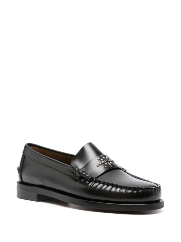 【関税込み】Sebago ブラック Dan Lug ローファー Sebago Dan ローファー | ブラック | FARFETCH JP