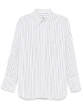 Róhe striped shirt - White