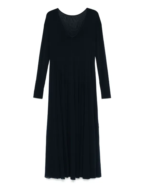 Jil Sander Pre-Owned 2000s Mesh Maxi Dress | Blue | FARFETCH