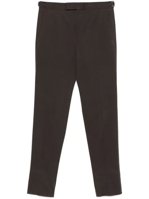Zegna gabardine-weave trousers