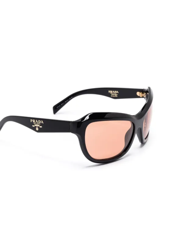 Prada Eyewear Swing Sunglasses Black FARFETCH IN