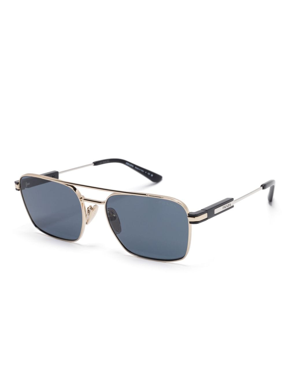 Prada Eyewear Zonnebril met navigator montuur - Zwart