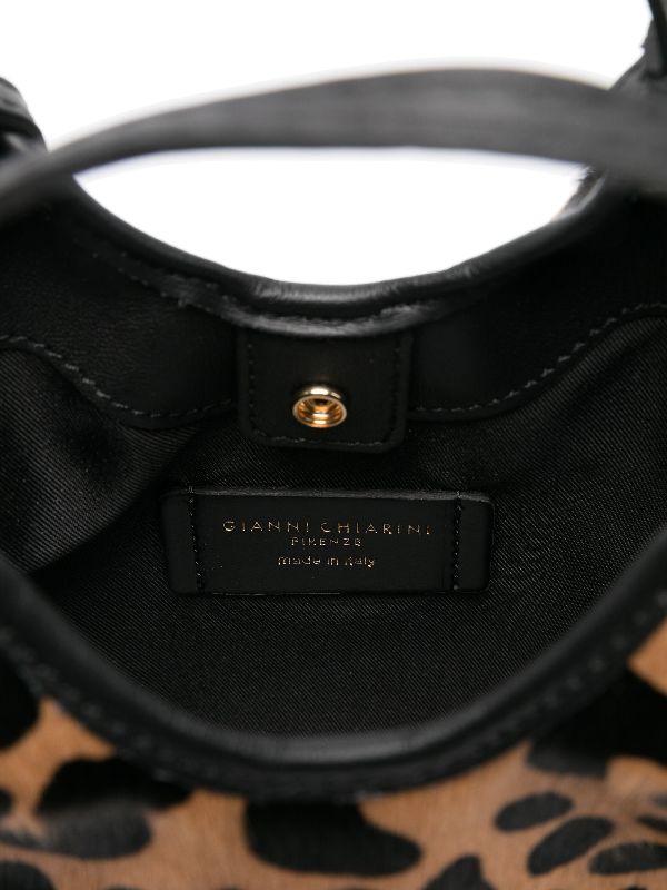 Italy Gianni Chiarini buying Black Leather Handbag