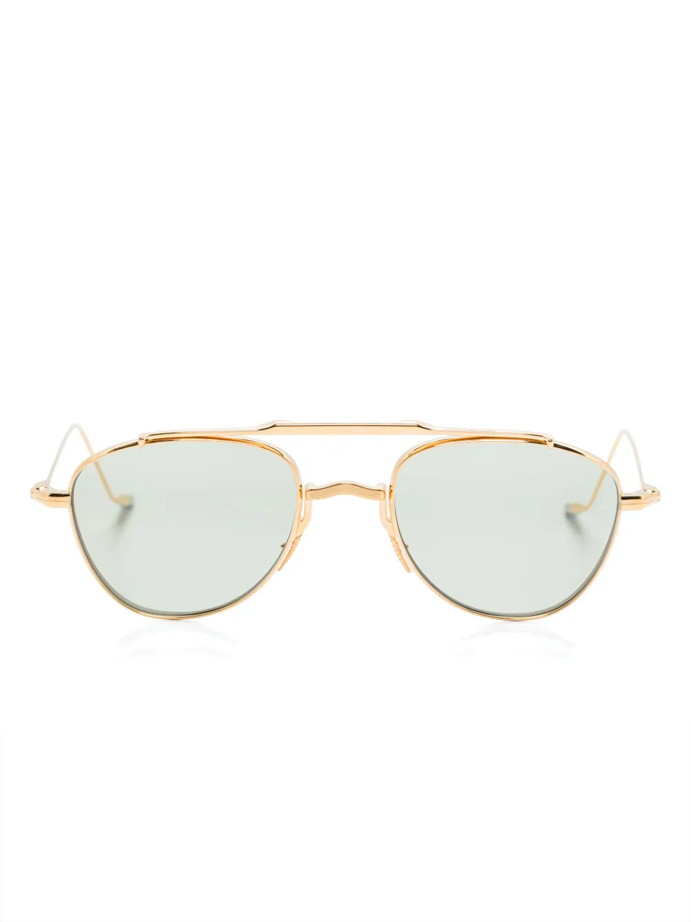 Jacques Marie Mage double-bridge sunglasses | Gold | Image 1