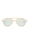 Jacques Marie Mage double-bridge sunglasses - Gold