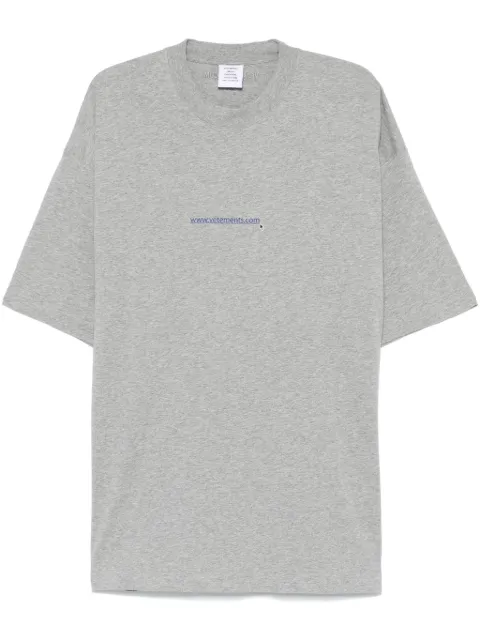 VETEMENTS t-shirt à logo imprimé