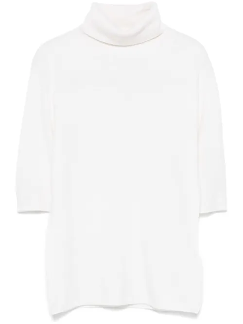 Allude pull à col roulé - Blanc - Allude - Modalova