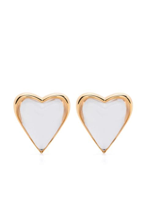 Alaïa Le Coeur Bombe earrings