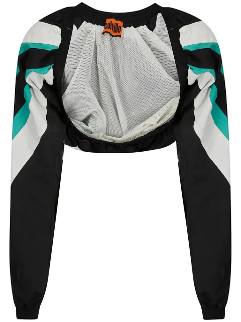 colville chamarra corta con franja del logo de colville x Diadora