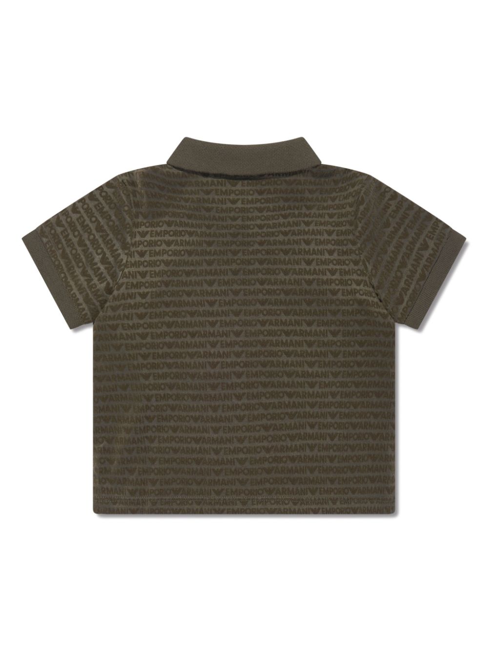 Emporio Armani Kids Poloshirt met logoprint - Grijs