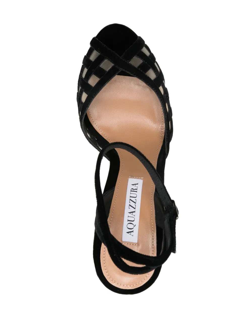 Affordable Aquazzura 130mm Romance Plateau sandals Women