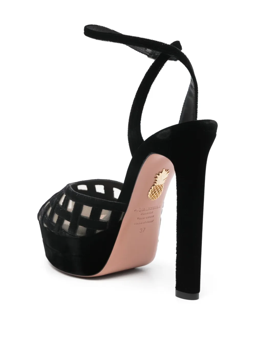Affordable Aquazzura 130mm Romance Plateau sandals Women