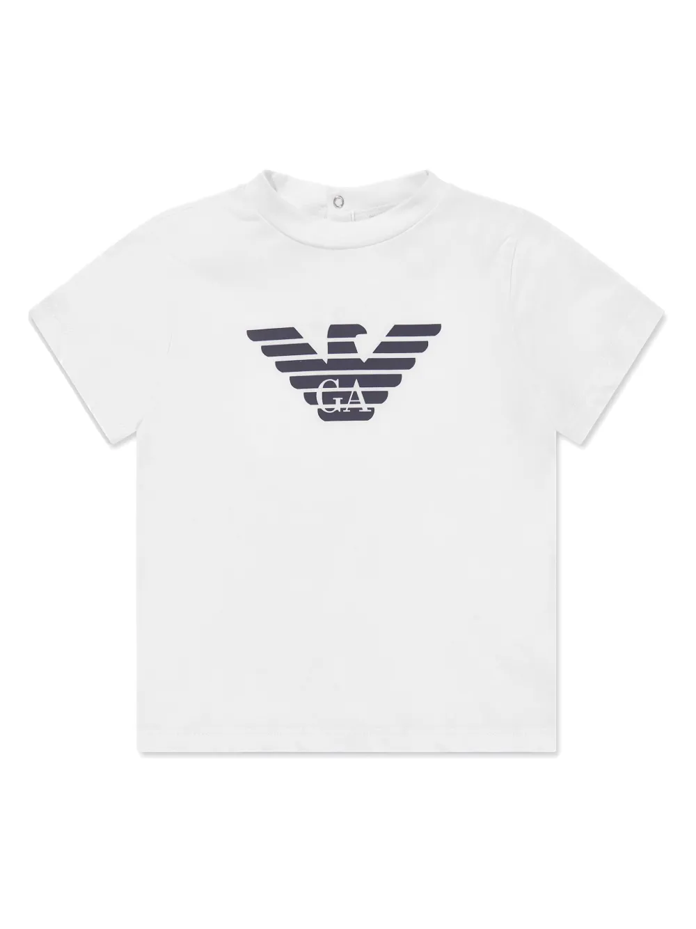 Emporio Ar i Kids Katoenen T-shirt Wit