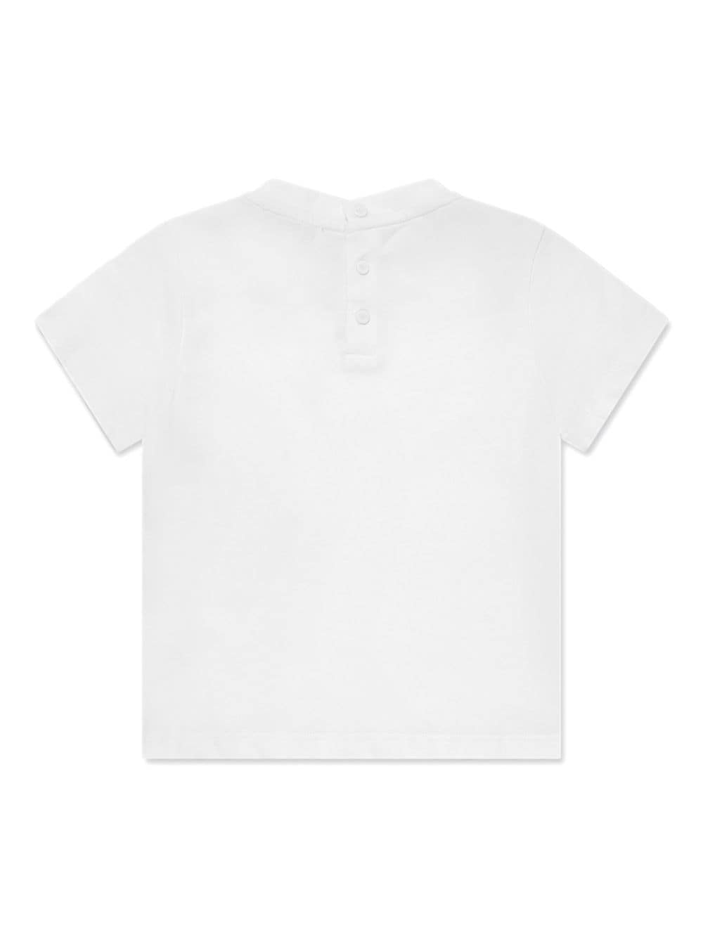 Emporio Armani Kids Katoenen T-shirt - Wit