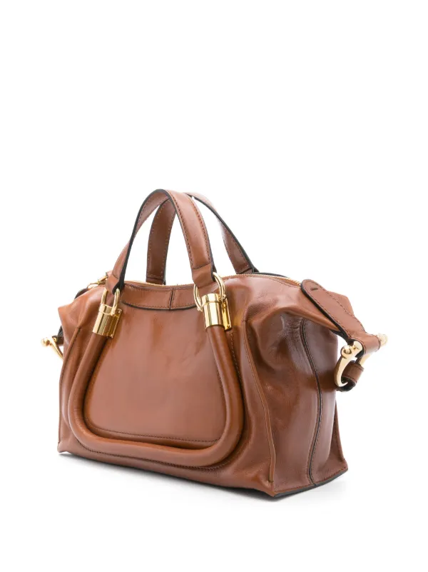【送料&関税込】ChloAC paraty 24 Small Shoulder Bag Chloé Small Paraty 24 Bag in Shiny Leather in Black | Chloé US